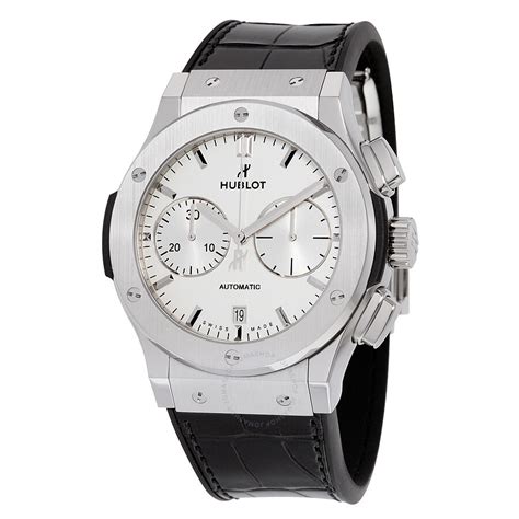 Hublot Classic Fusion Chronograph White Opalin Dial 